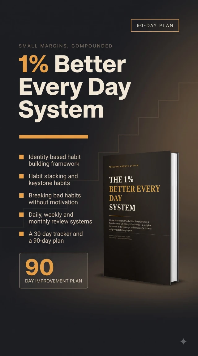 Cover of 1% Better Every Day System
