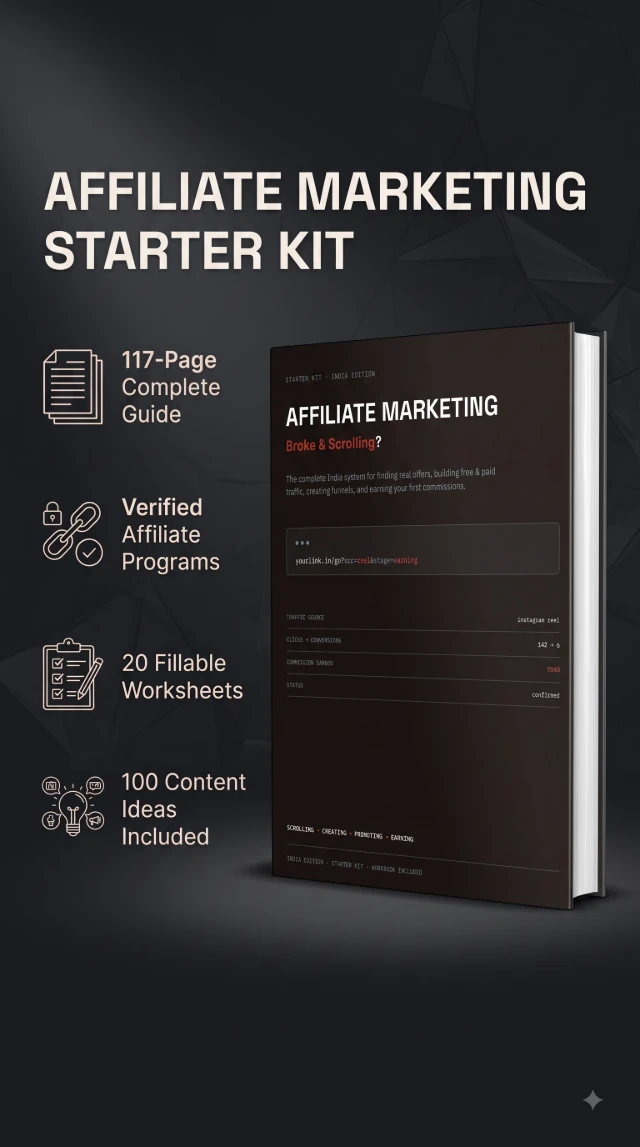 Cover of Broke and Scrolling - Affiliate Marketing