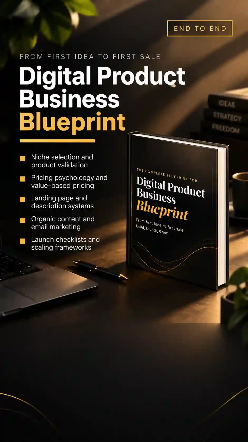 Cover of Digital Product Business Blueprint