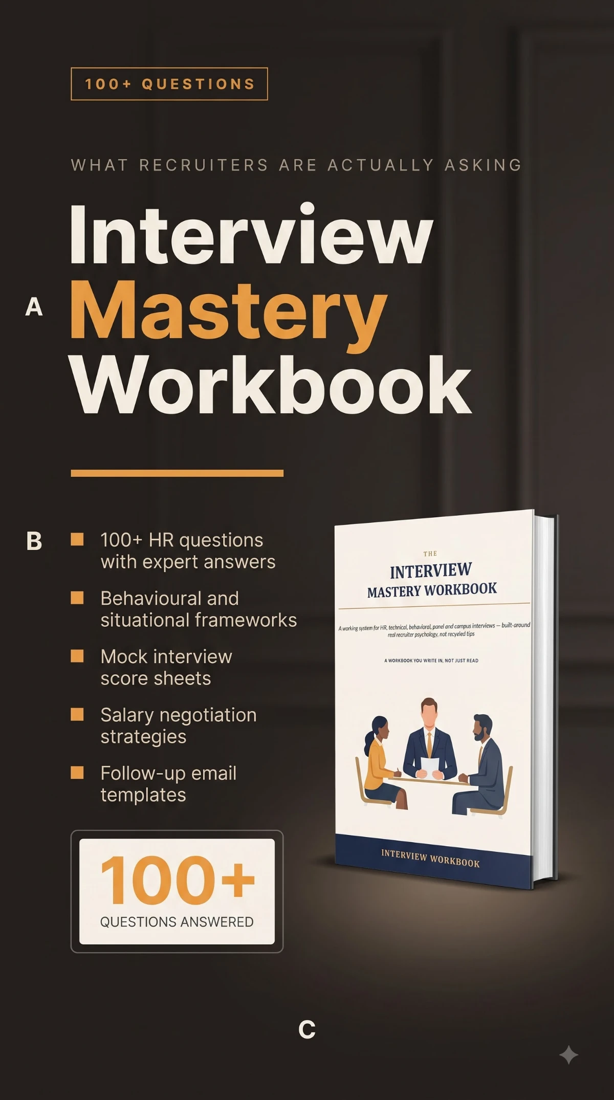 Cover of Interview Mastery Workbook