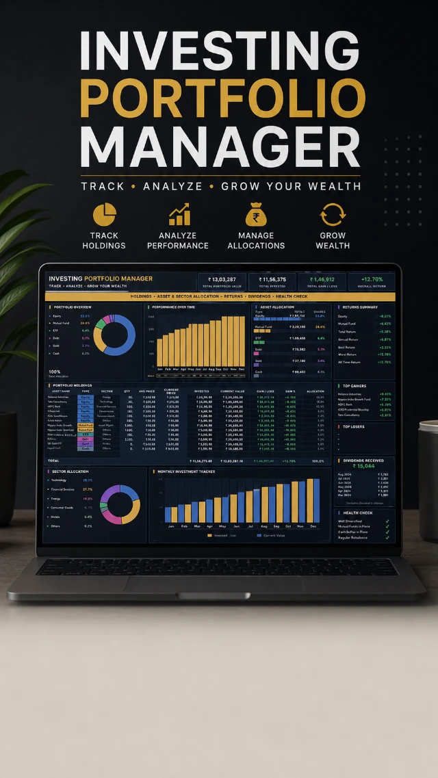 Cover of Investing Portfolio Manager
