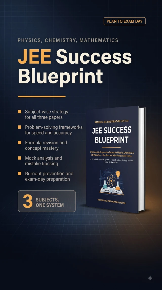 Cover of JEE Success Blueprint