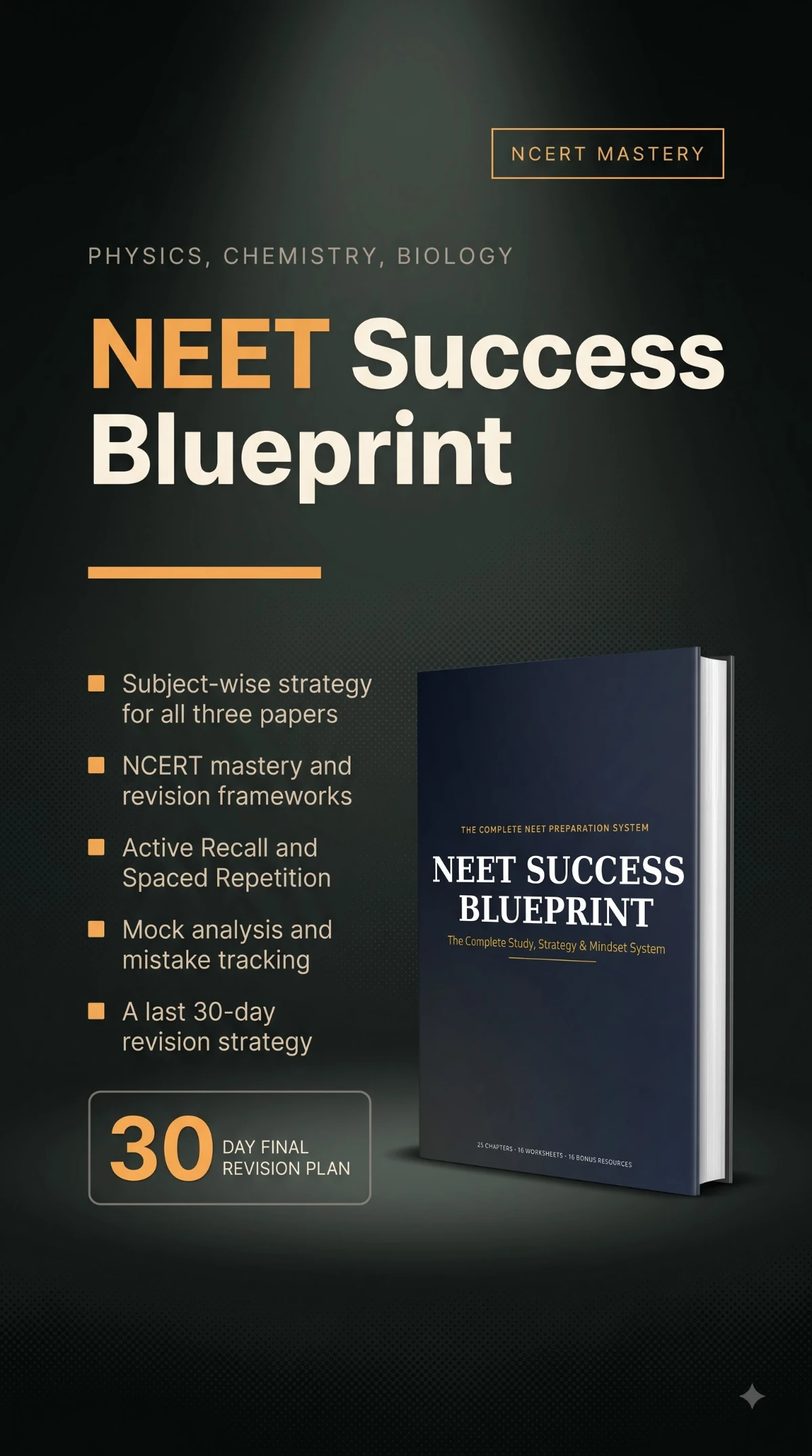Cover of NEET Success Blueprint