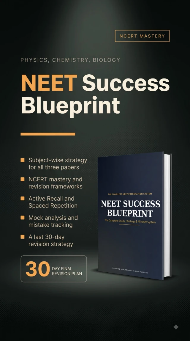 Cover of NEET Success Blueprint