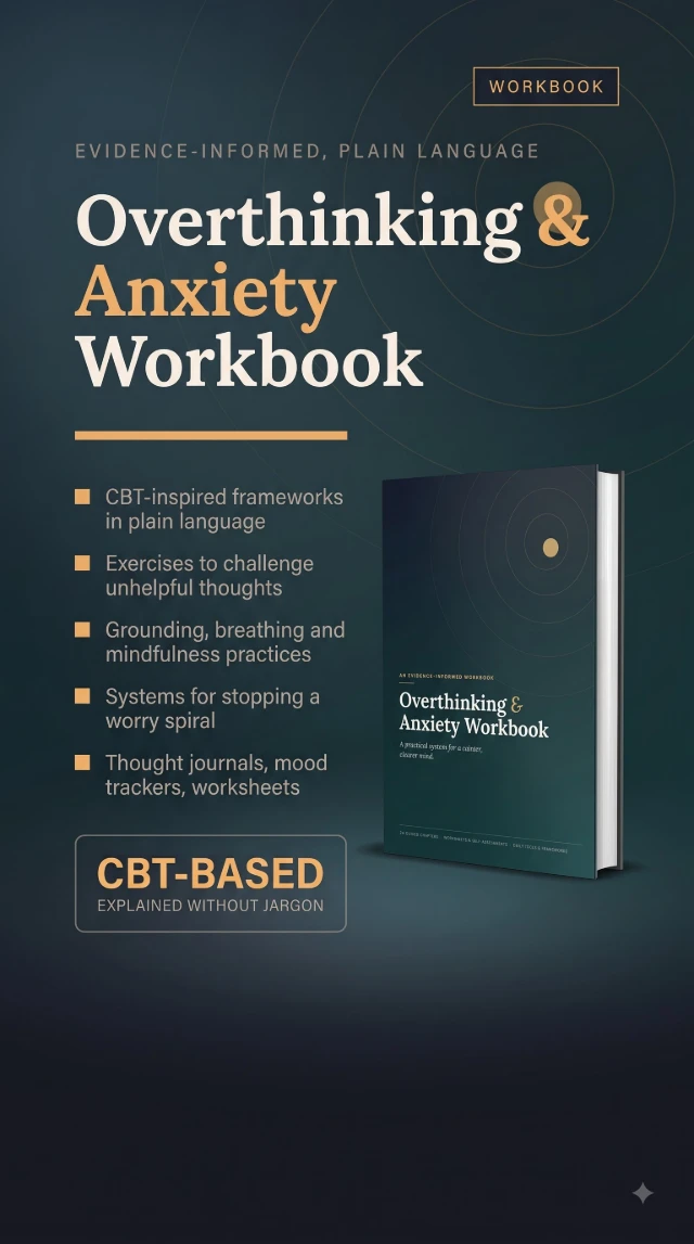 Cover of Overthinking & Anxiety Workbook