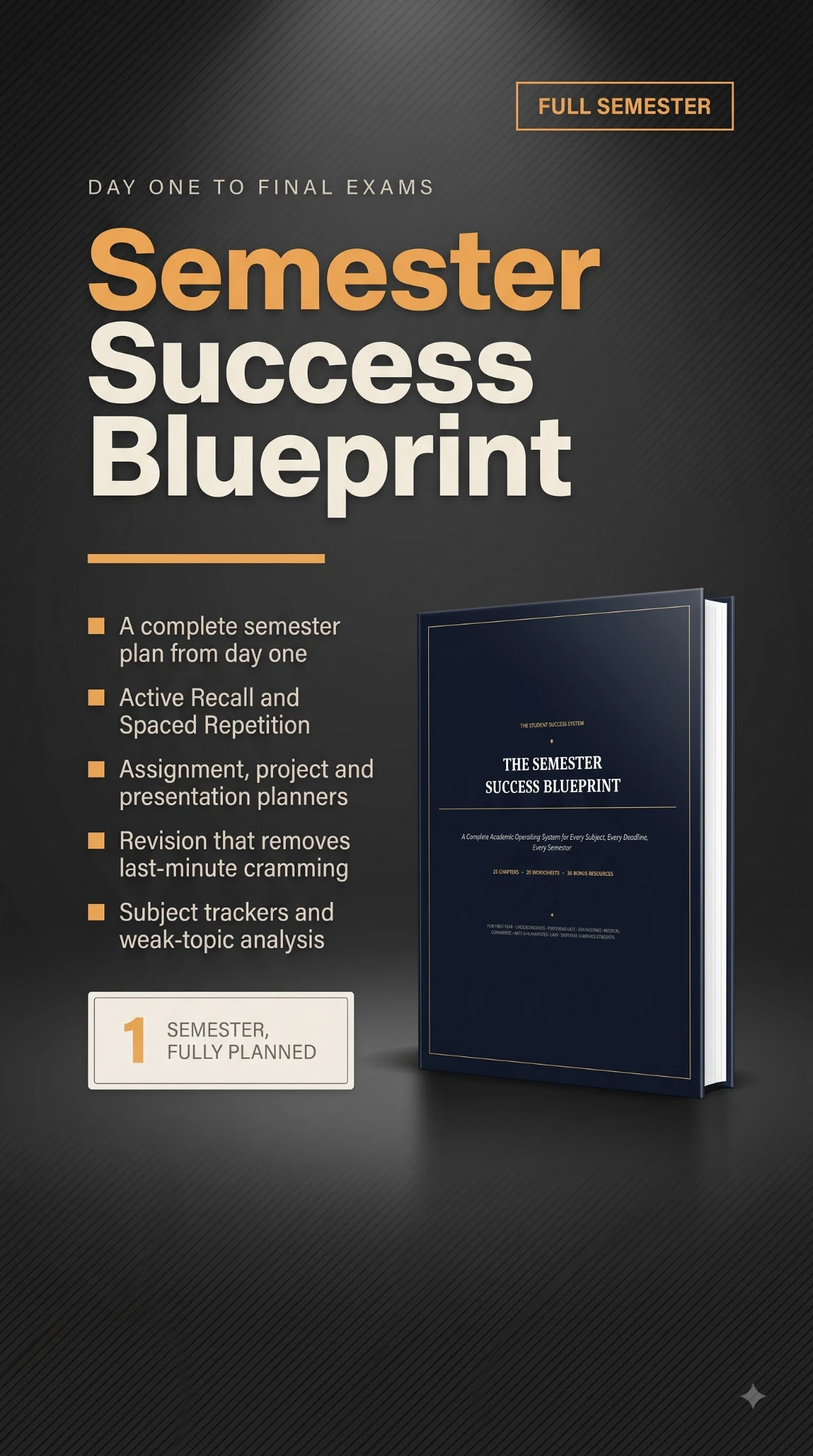Cover of Semester Success Blueprint