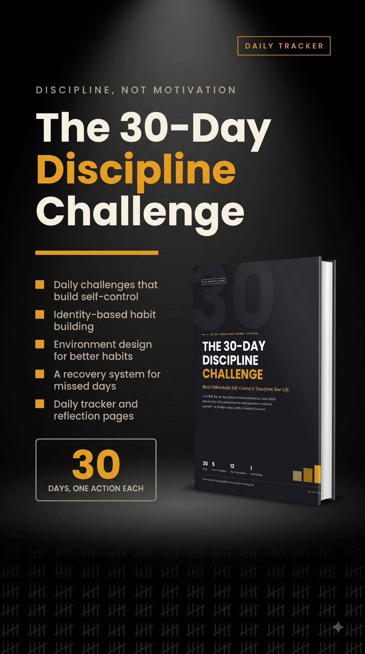 Cover of The 30-Day Discipline Challenge