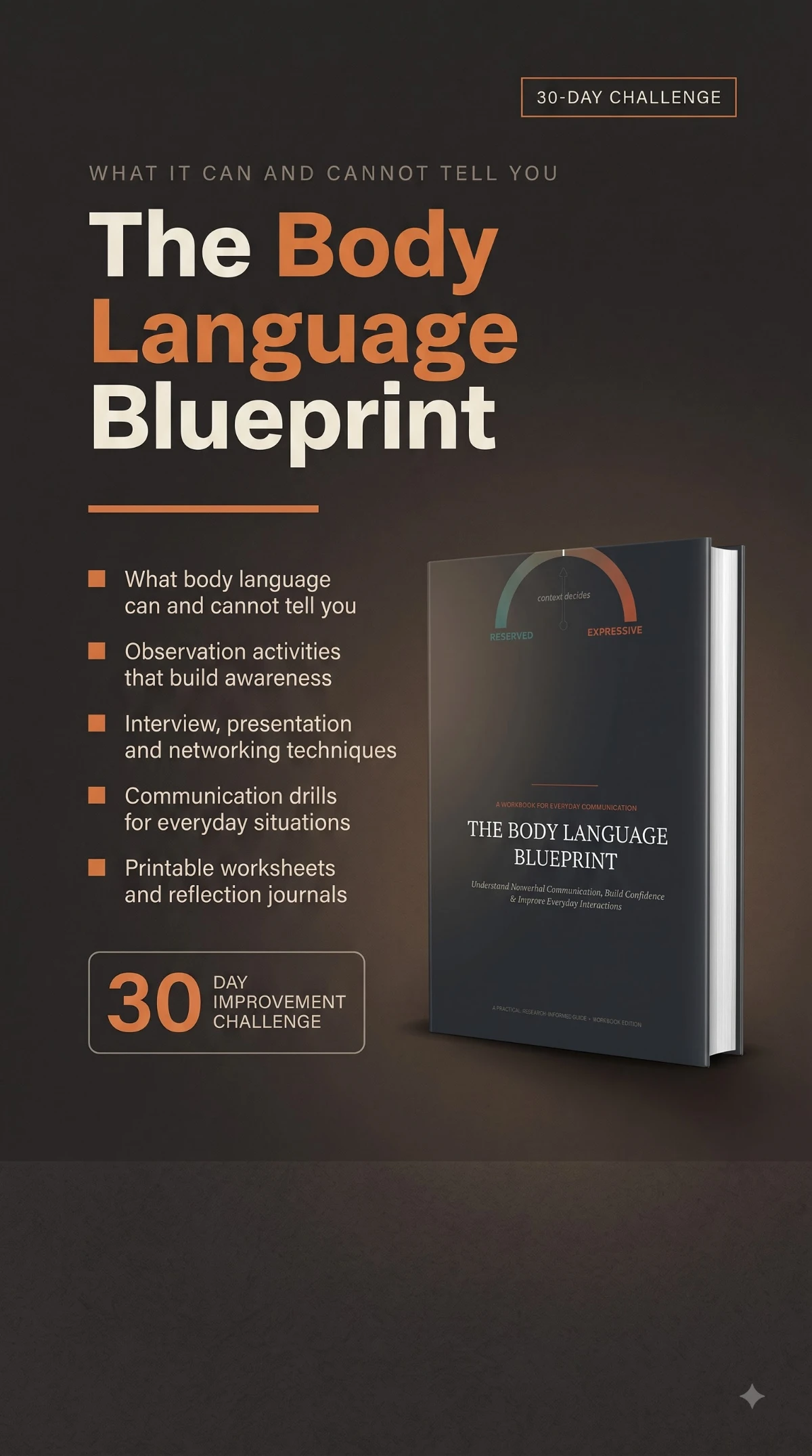 Cover of The Body Language Blueprint