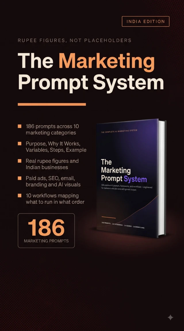 Cover of The Marketing Prompt System