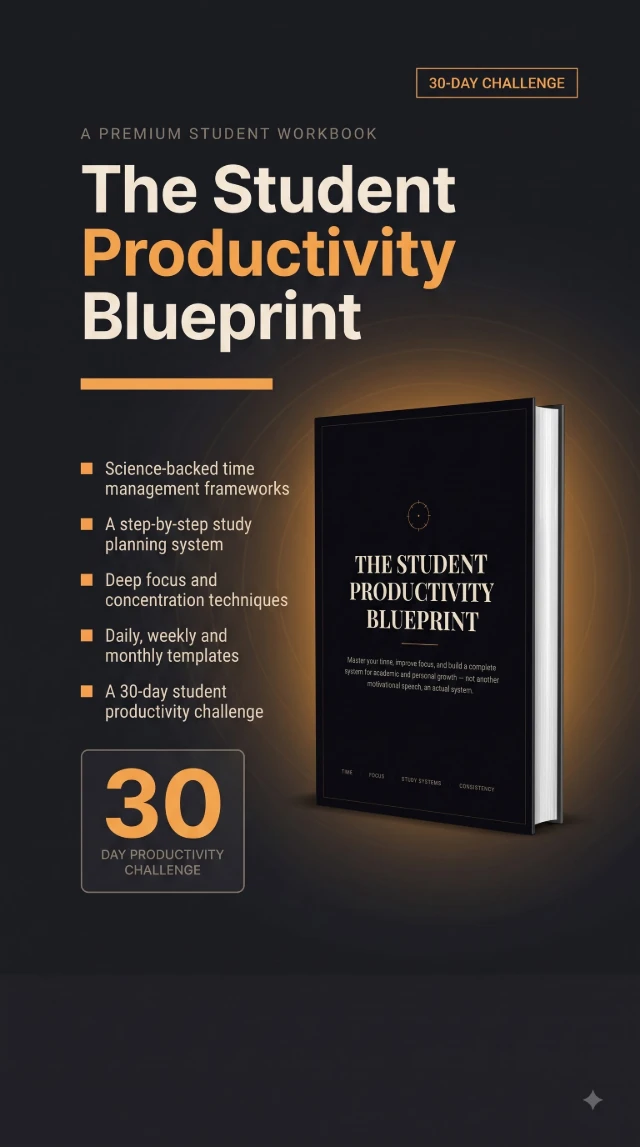 Cover of The Student Productivity Blueprint